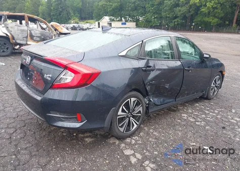 2016 Honda Civic Ex-T из США, поврежденный, VIN 19XFC1F36GE005116